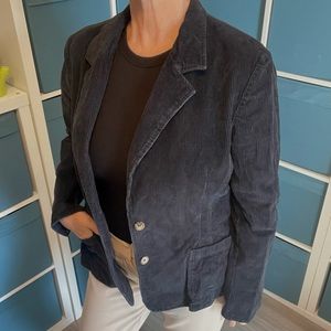 New York & Company  Navy blue corduroy blazer 🦋🤩